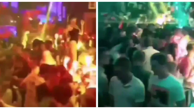 Čovjek na čovjeku: U krcatom zadarskom klubu partijalo se kao da korona ne postoji