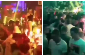 Čovjek na čovjeku: U krcatom zadarskom klubu partijalo se kao da korona ne postoji