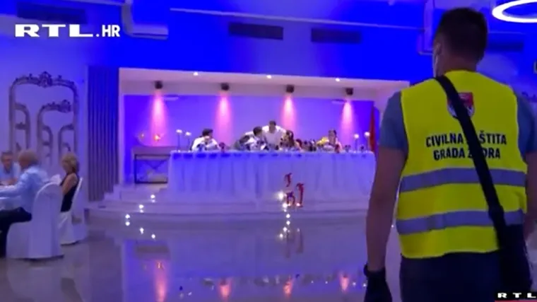 IDEO] EVO KAKO IZGLEDA KAD VAM CIVILNA ZA&Scaron;TITA KONTROLIRA SVADBU: I oni samo rade svoj posao: 'Malo je zeznuto'