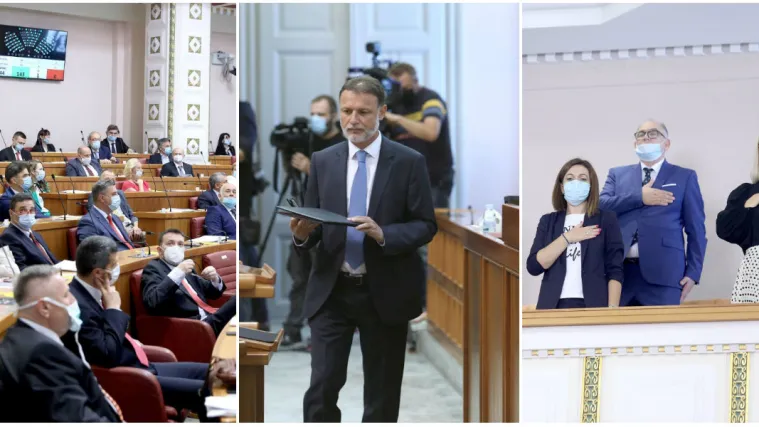 Miroslav &Scaron;koro izabran za potpredsjednika Sabora, dio SDP-ovaca odbio glasati, Peović protiv!