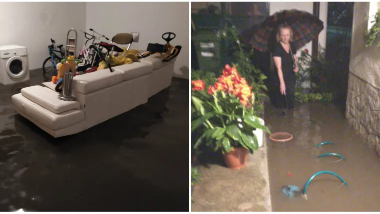 Potop u Rudešu oštetio kuće, problem je i kanalizacija: 'Rade budale od nas! Bandić je obećao nadoknaditi štetu, ali ništa'