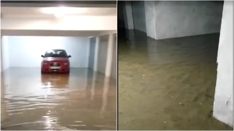 Nakon mega ki&scaron;e u Zagrebu poplavljena garaža
