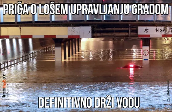 Ono kad Zagreb postane more