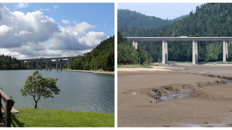 Fužinski turistički brod se nasukao: Turisti stigli na kupanje i pecanje, a dočekalo ih- ispražnjeno jezero!