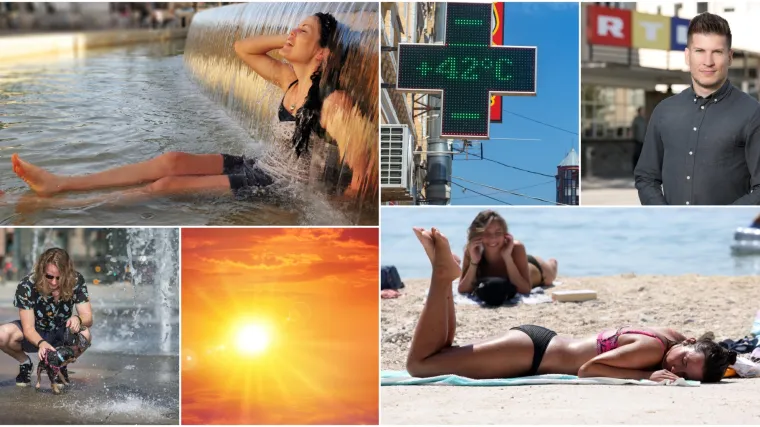 Kada stiže olak&scaron;anje od toplinskog vala zna na&scaron; Dorian Ribarić: Čeka nas jo&scaron; nekoliko neugodnih dana