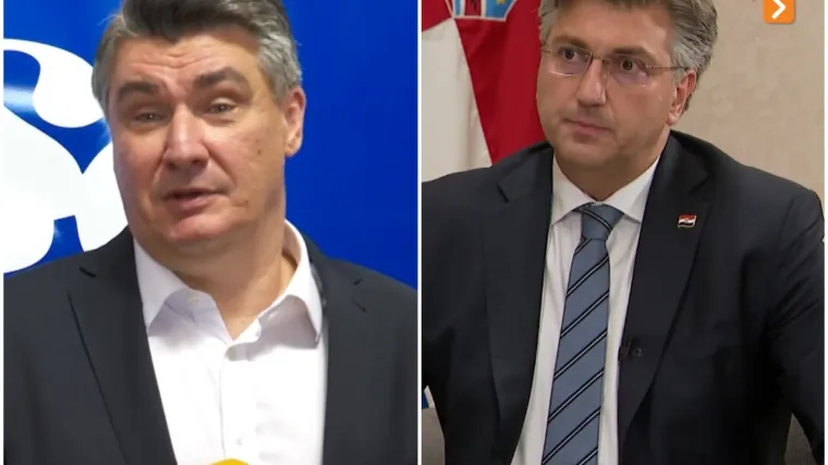 Rezime odnosa: Plenković i Milanović u tjednu punom verbalnih sukoba