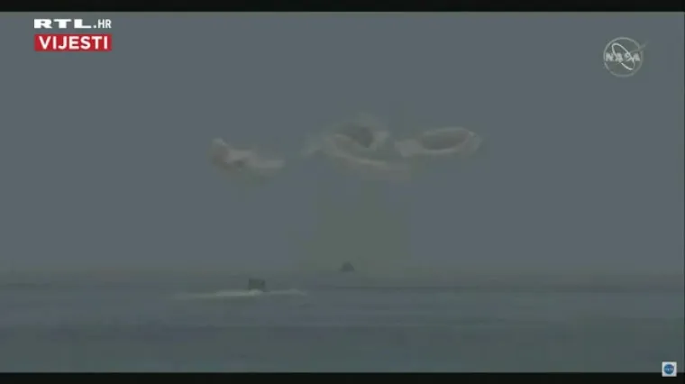 VIDEO: Američki astronauti uspje&scaron;no su se vratili SpaceX-om na Zemlju nakon dvomjesečne misije