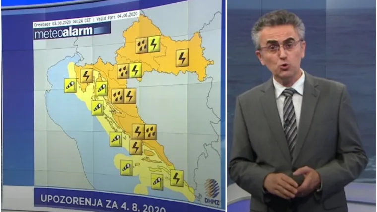 Vakula najavio zahladnjenje, jo&scaron; oluja, pijavice, u nekim dijelovima i tuču - ali barem znamo kad se vraća ljeto