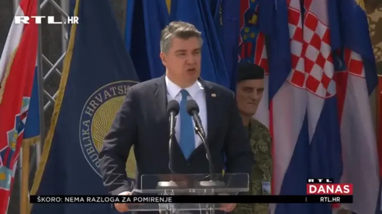 Obljetnica Oluje iznjedrila novu i neočekivanu zvijezdu desnice - Zorana Milanovića