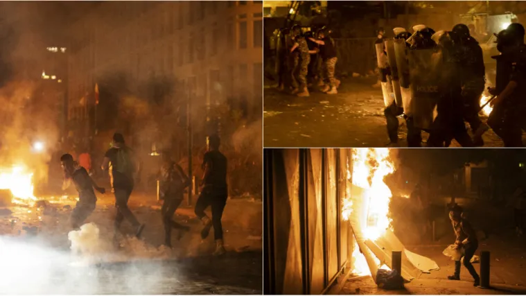 Stanovnici Beiruta bijesni zbog eksplozije: Građani prosvjedovali protiv vlade, policija ih tjerala suzavcem