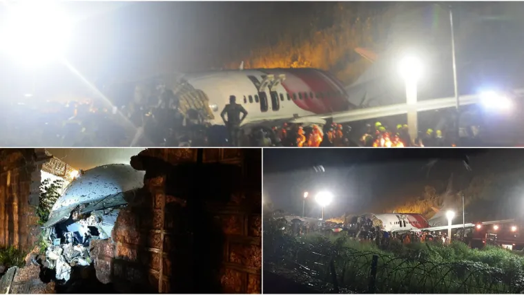 Avion Air Indije s gotovo 200 ljudi se prepolovio pri slijetanju: Najmanje 15 osoba je poginulo