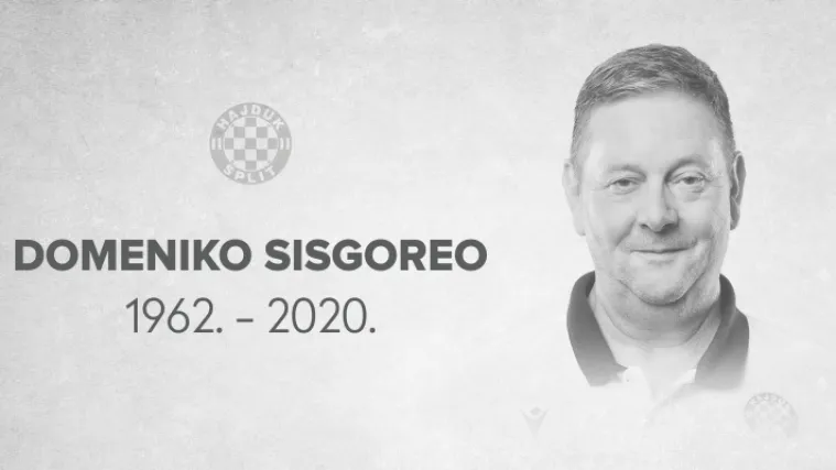 Domeniko Sisgoreo preminuo u 58. godini