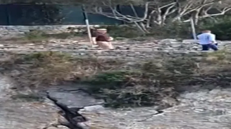 Kamere ga snimile na jednom hrvatskom otoku