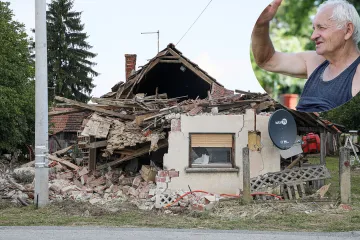 'Vidim dolazi on u rikverc, a nema šofera unutra. Nisam stigel trepnuti, završil je u kući'
