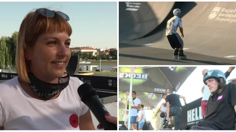 U Osijeku počeo 'festival ekstremnih sportova': 'Ulazimo u novi doživljaj. Navikli smo prihvatiti izazov'