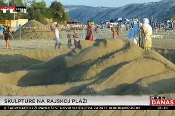 Bili smo na rajskoj plaži: Na festivalu pješčanih skulptura pomiču granice, evo što su sad pripremili
