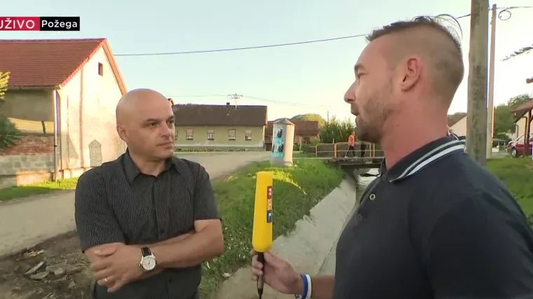 Gradonačelnik Požege o nevremenu i poplavi: 'Meni je to izgledalo kao kraj svijeta. Treba nam velika brana'