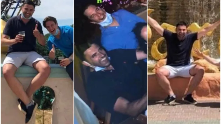 Izgleda kao da se odlično zabavlja, bio i na 'vlakiću'