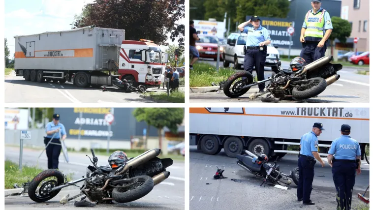 Tragična prometna nesreća: Sudarili se kamion i motocikl. Motociklistu nije bilo spasa