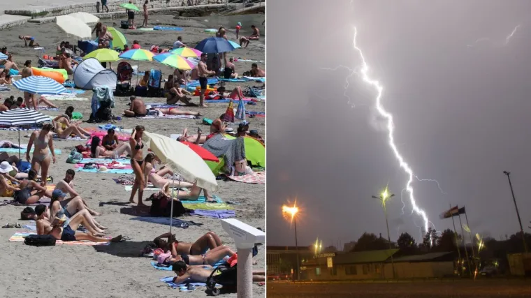 Obilna ki&scaron;a, pljuskovi, grmljavina, pad temperature... I potrajat će