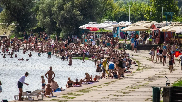 Dobrodošli na osječku Kopiku, najposjećeniju plažu u Hrvatskoj: 'Ne trebamo more, imamo Dravu'