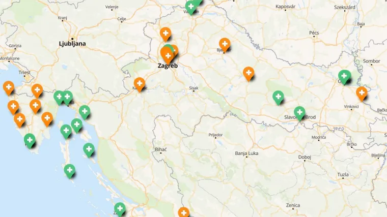 Dva dana je tražio gdje se može testirati na koronu, pa napravio interaktivnu kartu