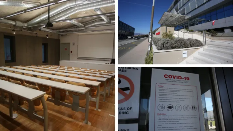 &Scaron;to će biti s nastavom na fakultetima? Svatko odlučuje za sebe, tek rijetki poslali upute studentima