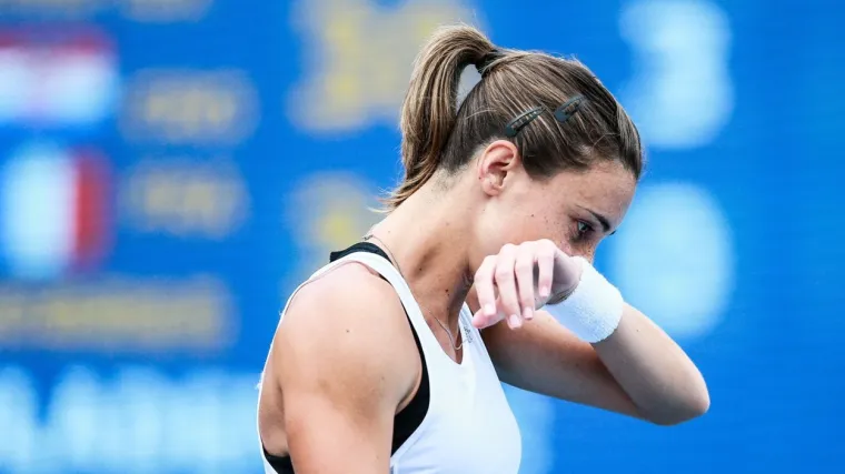 Igrala je u velikim bolovima protiv Kazahstanke i na kraju izgubila