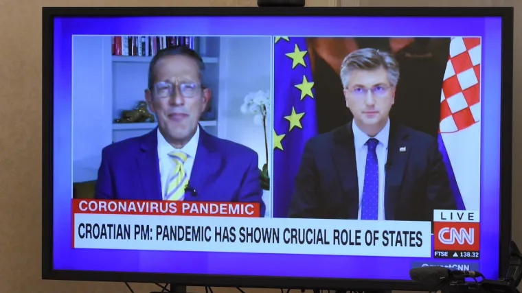 Plenković za CNN: 'Na&scaron;e otvaranje turistima bio je kalkulirani rizik, imamo i dalje nisku smrtnost'
