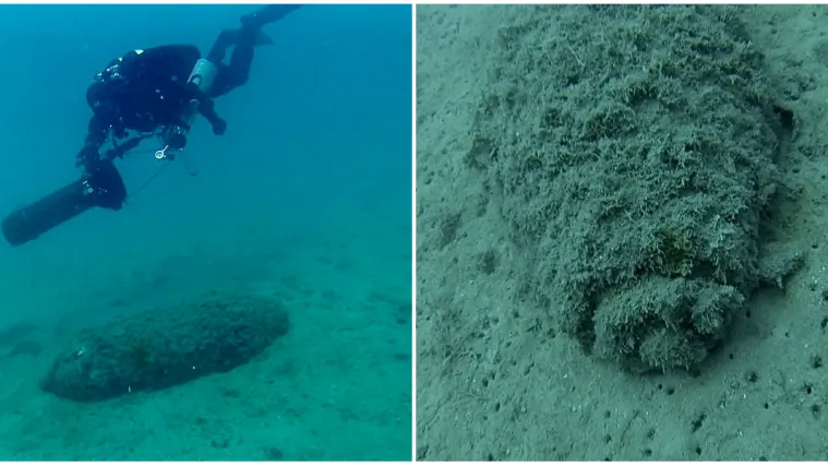 FOTO Ronilac prona&scaron;ao zaostalu bombu iz rata? 'Da se aktivira, posljedice bi bile katastrofalne'