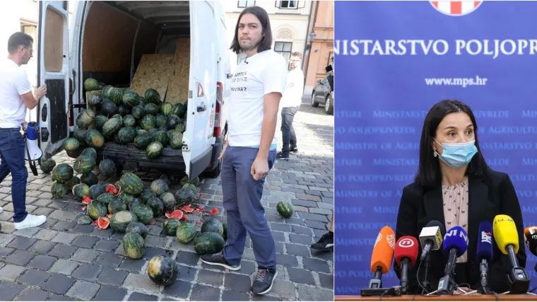 Ministrica poljoprivrede o Sinčićevoj izvedbi s lubenicama: 'To vam je samo gluma!'