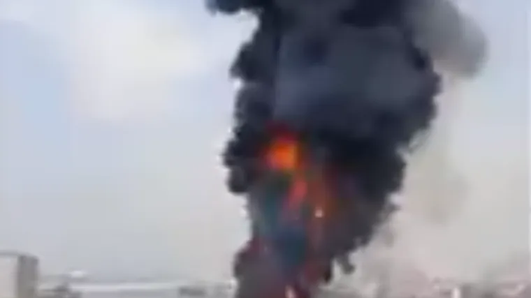 Ponovno veliki požar u luci u Bejrutu u kojoj se dogodila eksplozija