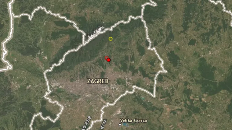 Zagreb pogodio novi blagi potres i uznemirio građane