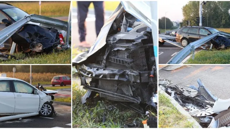 Tri osobe su ozlijeđene u sudaru dva automobila u Međimurju