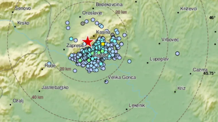 Slabi potresi kod Rijeke i Zagreba: 'Jači i dulji nego onaj jučer. Možda ipak treba pripremiti torbu'