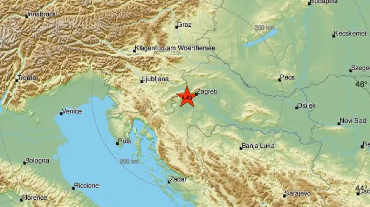 'Prvi koji sam osjetila nakon 22. ožujka. Kao manja eksplozija ispod moje kuće'