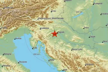 'Prvi koji sam osjetila nakon 22. ožujka. Kao manja eksplozija ispod moje kuće'