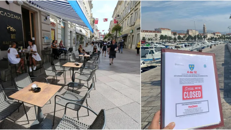 Ugostitelji u Dalmaciji 24. rujna zatvaraju objekte, od Vlade traže hitne mjere: 'Za nas je 5 do 12 pro&scaron;lo'