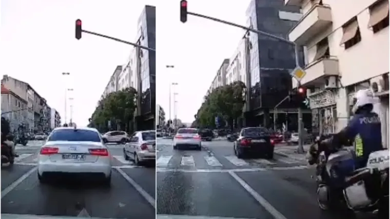 Tip prošao kroz crveno svjetlo na poznatom splitskom križanju, a onda je doživio - instant karmu