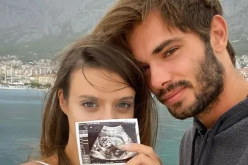 Sretnu vijest objavili su uz sliku s ultrazvuka