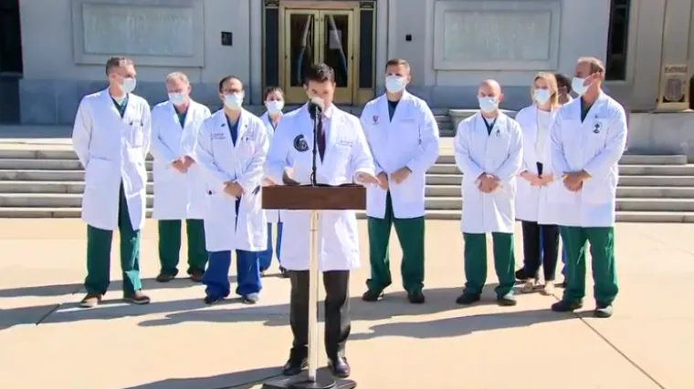 'Osjeća se dobro'; Primio je remdesivir i koktel antitijela koji nije službeno odobren