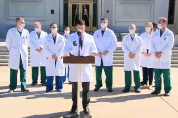 'Osjeća se dobro'; Primio je remdesivir i koktel antitijela koji nije službeno odobren