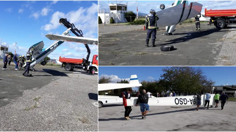 &Scaron;teta na Aerodromu Lučko jo&scaron; se zbraja: Nastradala tri aviona i četiri helikoptera, letio krov hangara