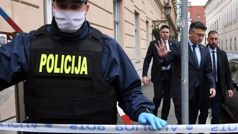 Plenković se obratio javnosti nakon pucnjave na Markovom trgu: 'Riječ je o poku&scaron;aju ubojstva. Nema odgovornosti ministra Božinovića''