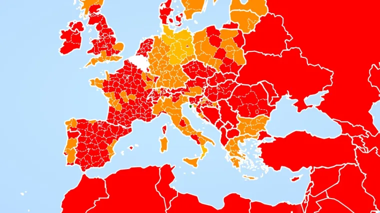 Ovo je belgijska karta zaraze koronavirusom: Jedino hrvatska regija se zeleni!