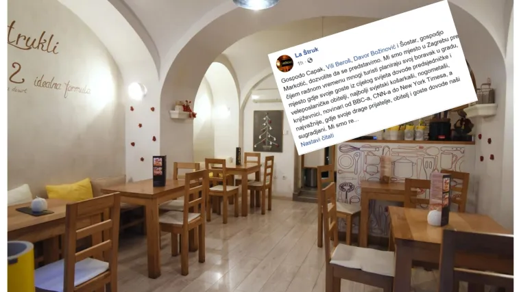 Poznati zagrebački restoran Stožeru: 'Mi stvaramo, vi ru&scaron;ite. Nikad u životu ne bismo željeli biti vi'
