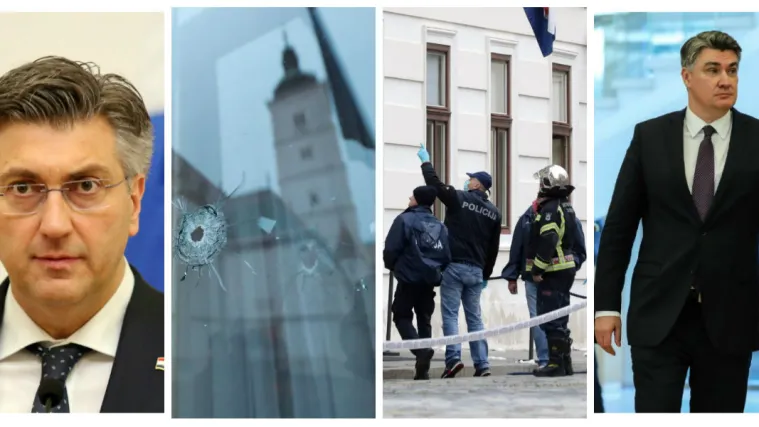 Plenković odgovorio Milanoviću: 'Vidio sam snimke napada, nije se slučajno dogodio ispred Vlade'