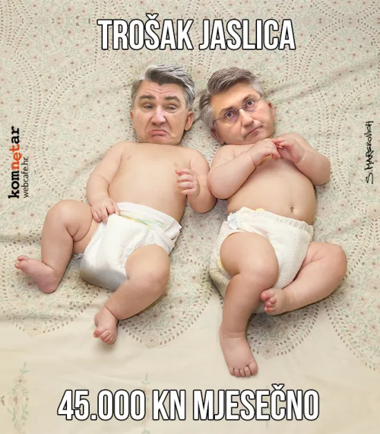 E, ba&scaron; su kao dvije male bebe...