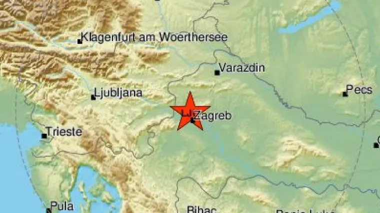 Jo&scaron; jedan u nizu blagih potresa uznemirio Zagrepčane: 1,9 po Richteru prodrmalo glavni grad