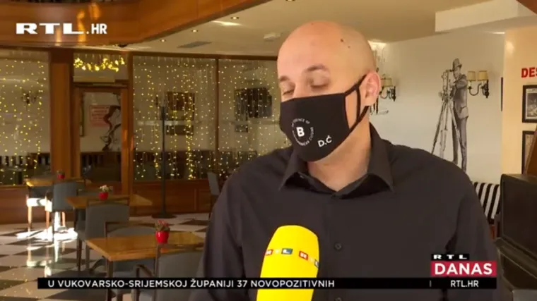 'Rekao sam konobarima da počaste goste na račun kuće i zatvore. Jedan se rasplakao i zamolio, evo knedla mi je u grlu...'
